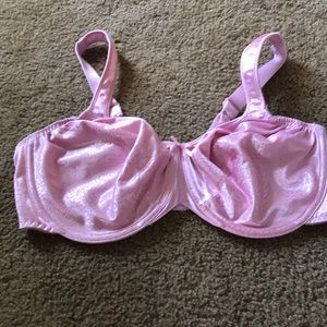 Pink cheetah pink bra